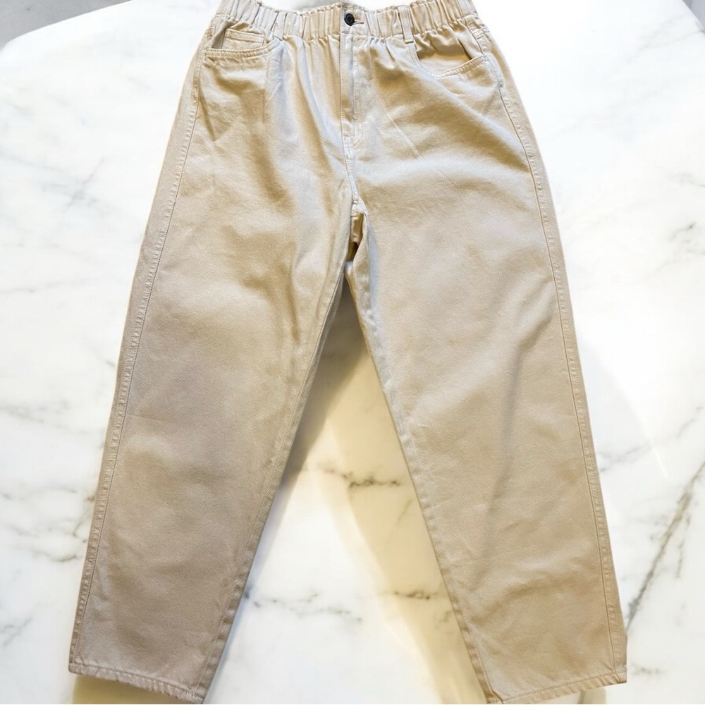 H&M High Rise Beige Jeans